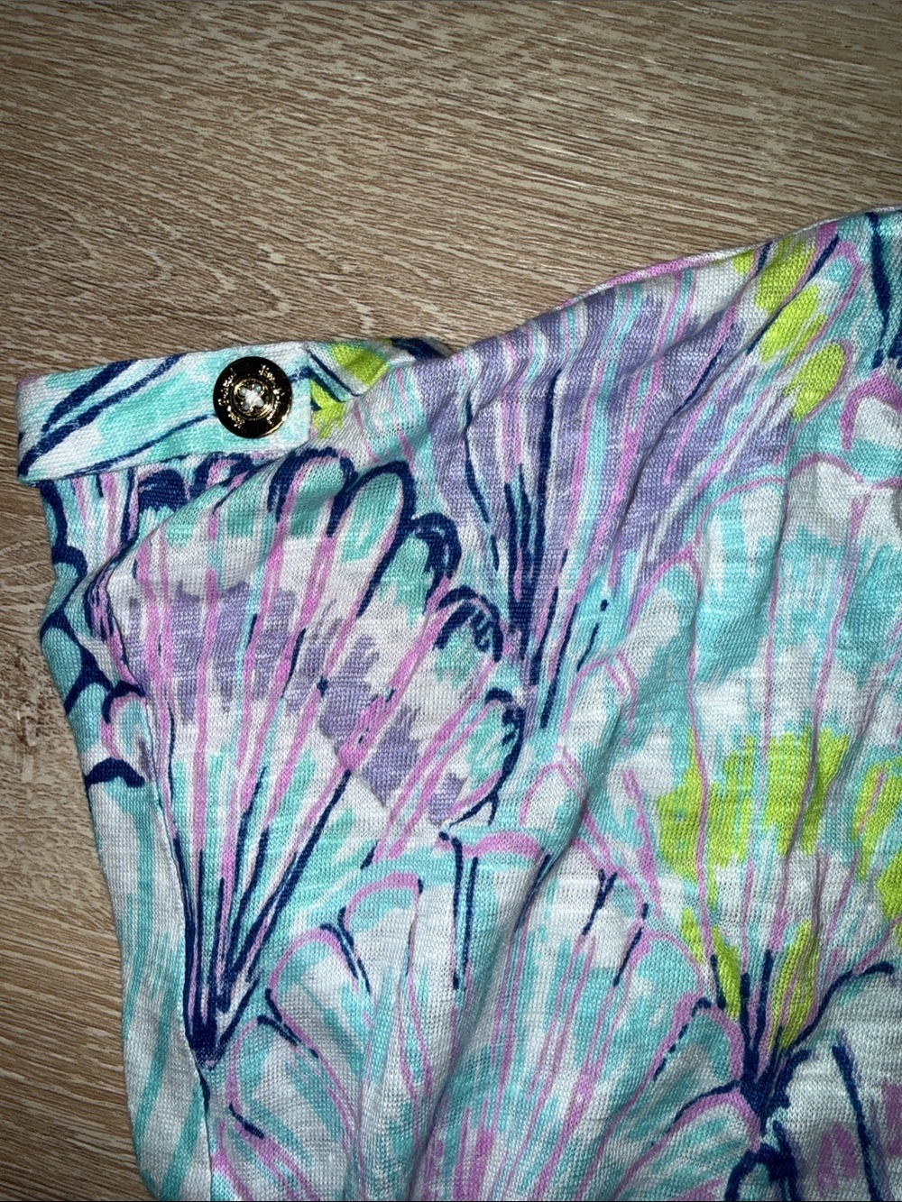 Lilly Pulitzer Oh Shello Irina Linen Top size small NWT - Picture 7 of 7